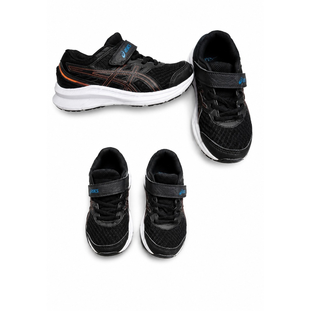 Asics Shoes Boy's Size 13 Black Running Athletic